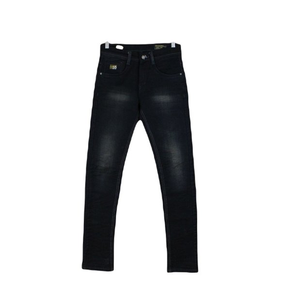 G Star Raw Jeans Men's Size 28 Tailored Fit Black Faded Stretch Denim 3301 D48 - Picture 3 of 16